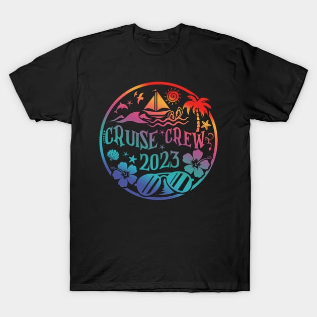 Cruise Crew 2023 Family vacation T-Shirt by marisamegan8av